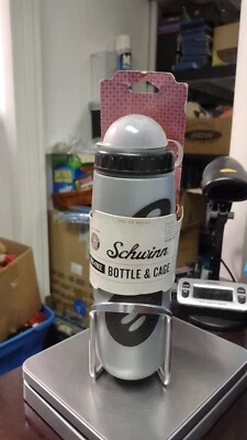 Schwinn 23 oz Water Bottle & Alloy Cage NEW NOS BPA-Free Bicycle - Image 1 of 2