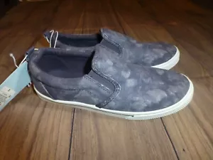 Cat & Jack Boys Camouflage Slip On Shoes Size 3 - Picture 1 of 2