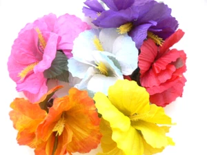 Hair Pins...ibiscus flowers...set of 12...Hawaiian...party wedding..gorgeous! - Picture 1 of 1