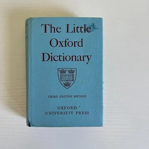 vintage The Little Oxford Dictionary by George Ostler 5"X4" - Picture 1 of 6