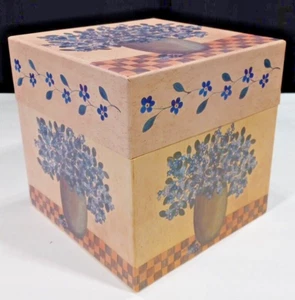 Bob's Boxes Primitives Fruits And Flowers Decorative Box 8" - Picture 1 of 11