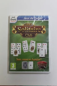 SOLITAIRE CLUB Juego PC. Idioma Frances, Nuevo y precintado. - Bild 1 von 1