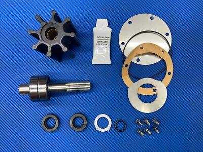 Volvo Penta Raw Water Pump Rebuild Kit 860629 3583115 NEW Shaft Quality Parts - Image 1 of 3
