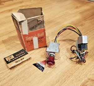 Vtg Signal Stat Flarestat 105 6 Volt Hazzard Flasher Switch New Old Stock - Picture 1 of 6