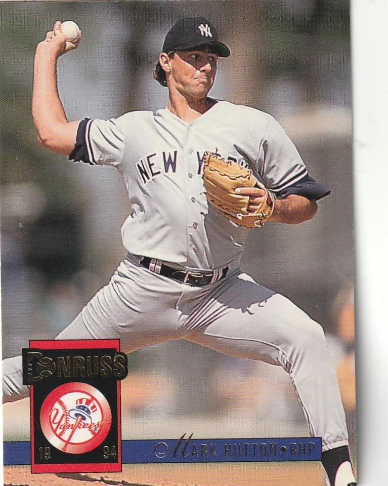 FREE SHIPPING-MINT-1994 Donruss Mark Hutton #87 YANKEES - Image 1 of 1
