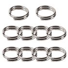 Heavy duty Keyrings made of Manganese Steel 10pcs 8mm Key Chains for Camping