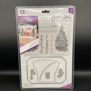 Gemini - O'Christmas Tree - Stamp & Die Set 13pcs by Crafter's Companion - Picture 1 of 8
