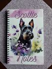 Scottish Terrier Scottie Dog Blank Notebook Journal Planner Book Ltd New