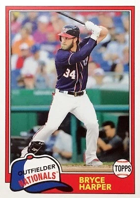 2018 Topps Archives 1981 Topps Design 201-300 Complete Your Set - Image 1 of 1