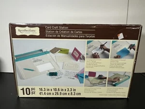 Recollections Card Craft Station 10 pc Set Light Table Paper Crafting Cardmaking - Picture 1 of 5