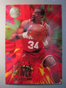 *Selten* 1995-96 Ultra Power GOLD Medallion Parallels #8 Hakeem Olajuwon - Bild 1 von 3