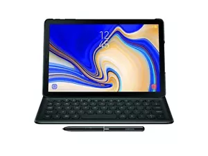 Samsung Galaxy Tab S4 SM-T830NZKZXAR 64GB 10.5" Wi-Fi Keyboard S Pen NEW - Picture 1 of 3