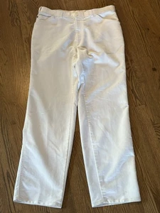 Vintage Levis Sportswear Action Slacks Men's 34 X 31 EUC 5 Pocket White Jeans - Picture 1 of 6
