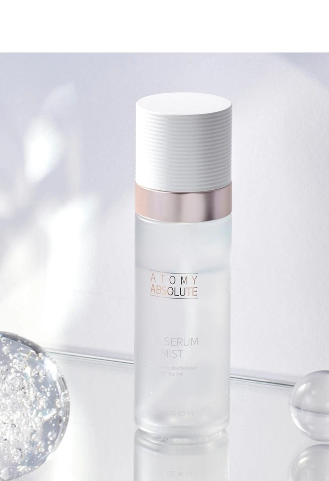 ATOMY Absolute Oil Serum Mist 80ml Moisture Premium Ultra-Fine Mist K-Beauty