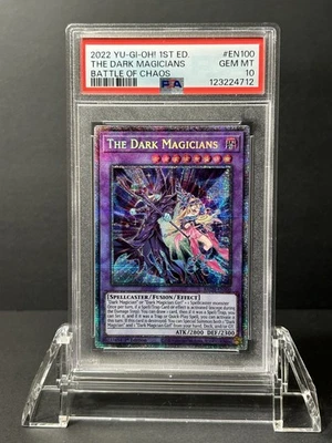 Yugioh The Dark Magicians BACH - EN100 Starlight Rare 1st Edition PSA 10 - Image 1 of 2