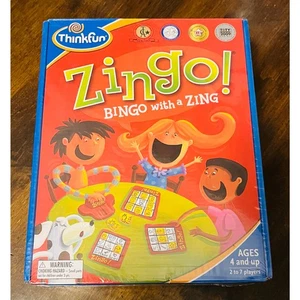 ThinkFun ZINGO! Bingo mit Zing Brettspiel NEU - Bild 1 von 4