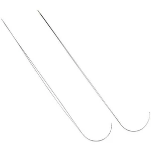 Big Eye Curved Beading Needles 3.5 Inch - Picture 1 of 9