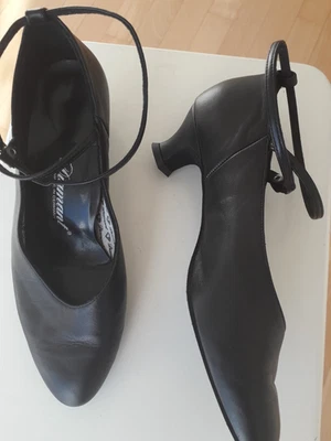 Damen Tanzschuhe,   Gr. 6½   (40)  schwarz von Diamant - Bild 1 von 4