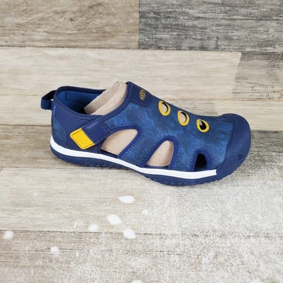 Sandalias Keen Stingray para niños talla 5 azul cobalto brillante profundidades sin cordones punta redonda Foto 1 de 4