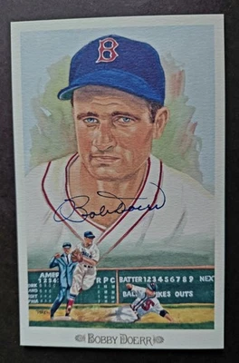 Bobby Doerr Autographed Perez-Steele Postcard 1989 Celebration #9488/10,000 - Image 1 of 2