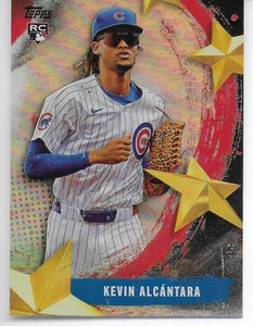 2025 Topps Series 2 KEVIN ALCANTARA Chicago Cubs Stars of MLB RY RC #SMLB-38 - Picture 1 of 1