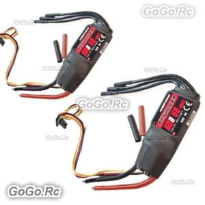 2 Pcs Hobbywing Skywalker 3-6S UBEC 60A V2 Brushless Electronic Speed Controller - Picture 1 of 2