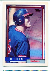 1992 Topps #768b Jim Thome Gold Winners print code C* - Picture 1 of 2