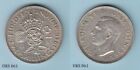 UK Great Britain Florin Two Shillings 1946 (George VI) Silver Coin