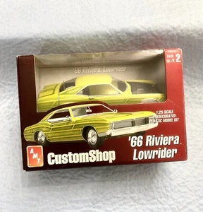 Ultra Rare Kit ~ AMT Ertl CustomShop ‘66 Buick Riviera Lowrider 1:25 Model READ - Picture 1 of 20