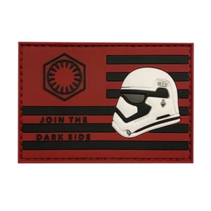 First Order Stormtrooper Hook Patch (3D-PVC Rubber-MTB31) BY MILTACUSA - Picture 1 of 1