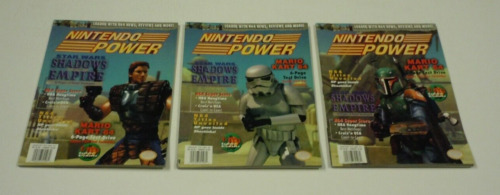 NINTENDO POWER Magazine Vol 92 Star Wars Shadows Empire Boba Fett Stormtrooper