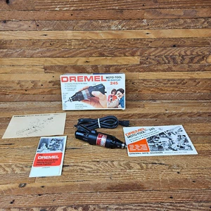 Vintage Dremel Moto Tool Model 245 Complete with original Box Paper Work Tested - Picture 1 of 23