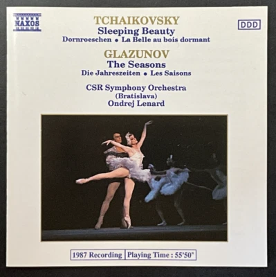Tchaikovsky, Sleeping Beauty / Glazunov, The Seasons, CD Foto 1 de 2
