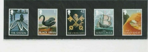 MINT 2003 GB PUB SIGNS STAMP SET Cover