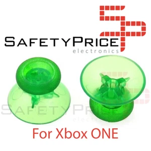 2x JOYSTICK ANALOGICO XBOX ONE STICK VERDE TRANSPARENTE MANDO BOTONES L3 R3 - Imagen 1 de 1