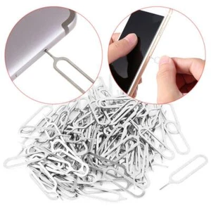 3pcs Sim Card Eject Key Tool Needle Tray Eject Pins for Mobile Phone New - Zdjęcie 1 z 12