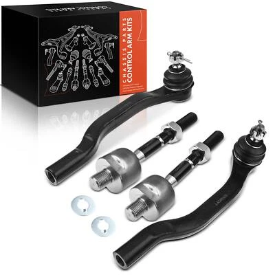 4x Inner & Outer Tie Rod Ends for Honda Accord 1998-2002 Acura CL 2001-2003 TL - Image 1 of 4