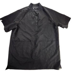 Figs x Star Wars Scrub Top Uomo L Federazione Lato Oscuro Henley Collo Mandarino - Foto 1 di 10