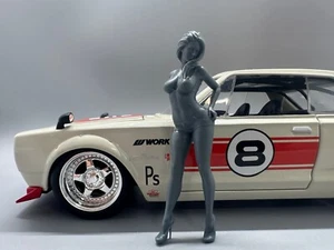 Sexy Modeling Girl Resin Figur im Maßstab 1:24 unbemalt - Bild 1 von 5