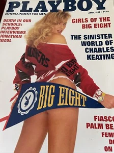 Play Boy Magazine April 1992 Cady Cantrell & Girls of the Big Eight - Picture 1 of 3