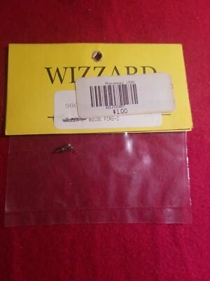 Vintage NOS HO Slot Car parts Wizzard WIZSG07 stock guide pin 2pc NEW original P Foto 1 de 4