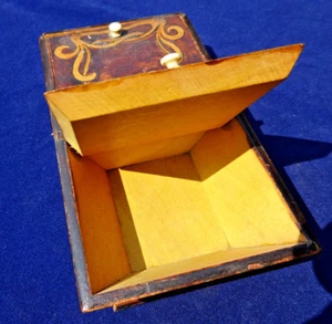 Eglish Minature Cutlery Box Circa 1900 Gorgeous Desk Tidy SALE PRICE - Picture 1 of 4
