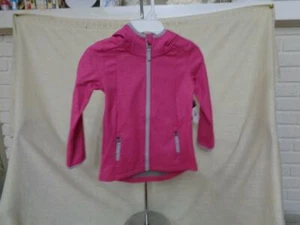 MEMBERS MARK GIRLS ULTIMATE SOFT SHELL JACKET WATER REPELLENT LINED SIZE 4 NEW - Picture 1 of 5