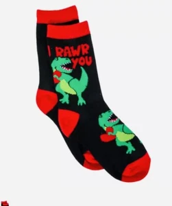 I Rawr You Youth Crew Socks - Picture 1 of 5