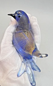 Vintage Italien Formia Vetri Di Murano Vogel aus Nest Schale Glas Skulptur Figur - Bild 1 von 10
