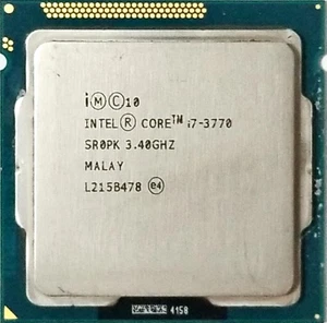 Intel 3rd Gen Core i7-3770 SR0PK 3.40GHz (Turbo 3.90GHz) 4-Core 8M LGA-1155 CPU - Picture 1 of 10