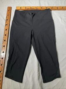 Pantaloni Lululemon Align donna taglia 10 neri leggings tempo libero treno crop elasticizzati - Foto 1 di 10