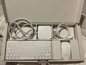 Apple Magic Keyboard 2 A2450, Magic Mouse 2 A1657 and iMac Power Supply A2388 - Picture 1 of 11