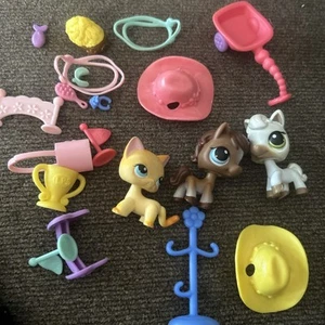 RACE ABOUT RANCH SET #337 338 339 - Authentic Littlest Pet Shop - Hasbro LPS - Picture 1 of 4