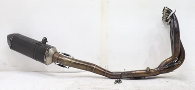 13-17 KAWASAKI NINJA ZX6R 636 AKRAPOVIC SISTEMA DE ESCAPE DE CABEZAL COMPLETO INOXIDABLE Foto 1 de 4